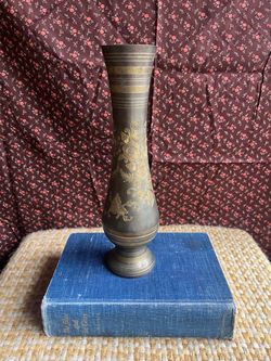 Vintage floral vase