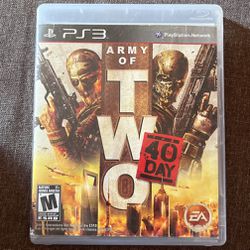Ps 3 ARMY OF TWO  -( THE 40 TH DAY 