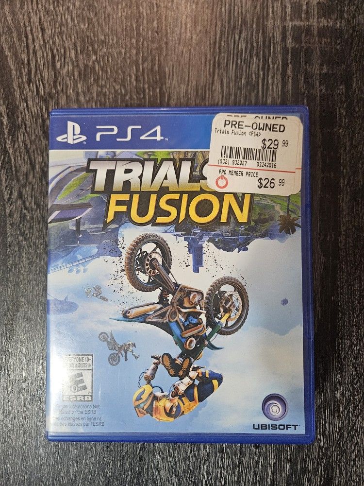 PS4 Video Game: Trial Fusion, 2K18 NBA Legends Gold, Need For Speed Racing, AwesomeNauts, Madden NFL