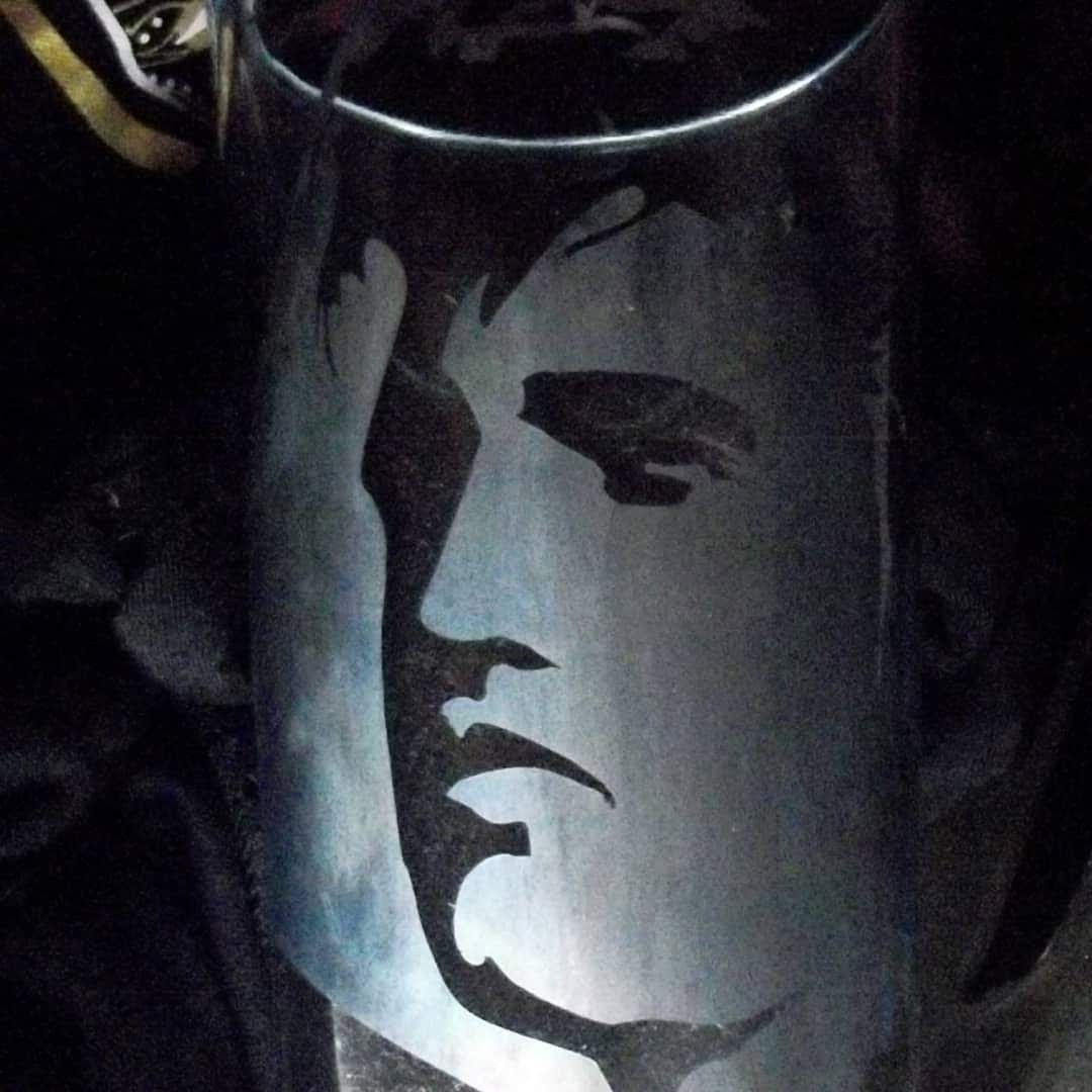 Unique custom glass etching