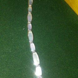 Motherof Pearl.sterling Silver.