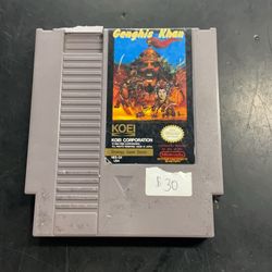 Genghis Khan Super Nintendo game