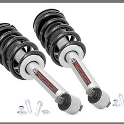 Rough Country 3.5" N3 Loaded Struts For 2014-2018 Chevy/GMC 1(contact info removed)30, Silver