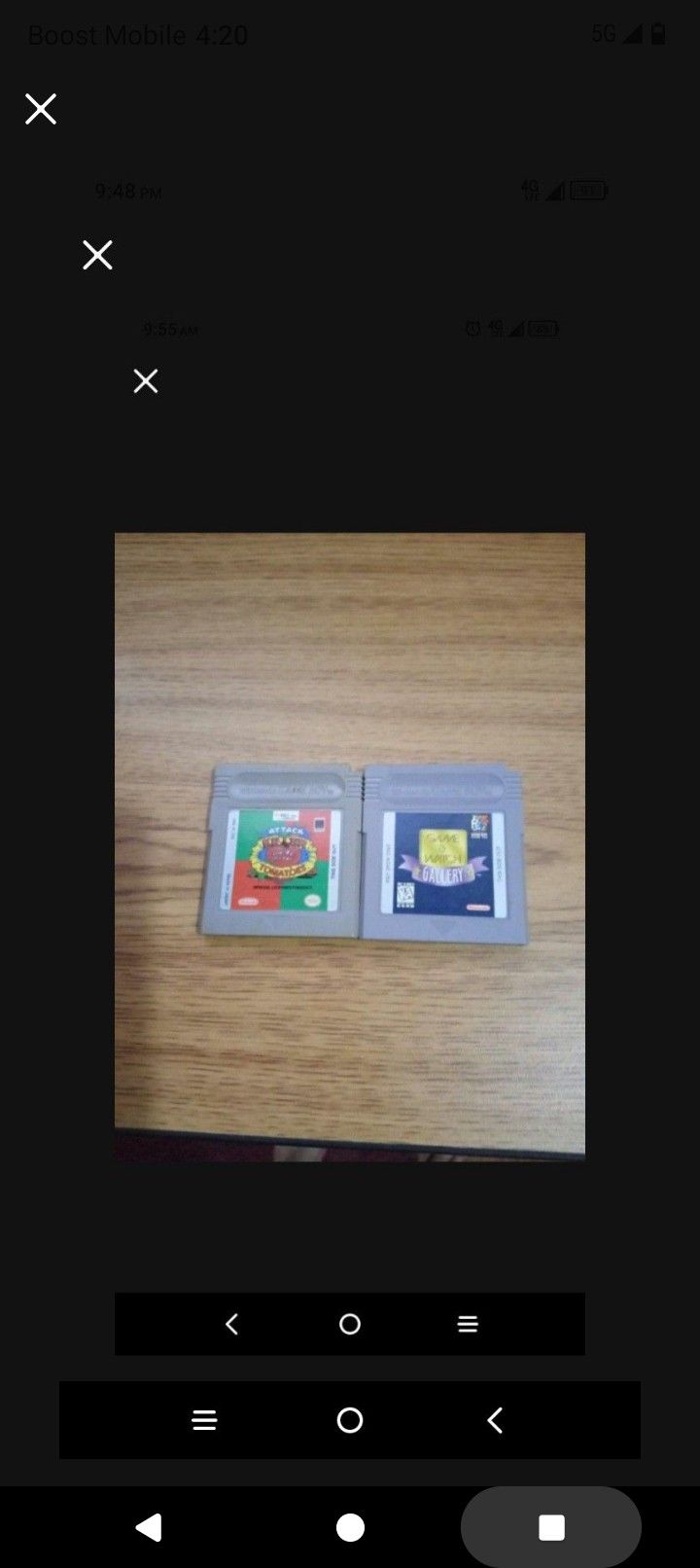 2 Nintendo Game Boy Games