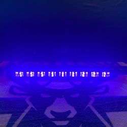 Gohyo 9 LED Black Light 27W LED UV Bar. Glow in the Dark Blacklight Stage Lighting.