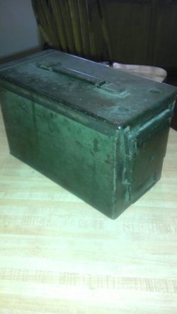 Military bullet box