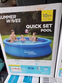 Sumer Waves 10 Ft Pool With Pump