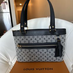 Louis Vuitton Monogram Denim Noir