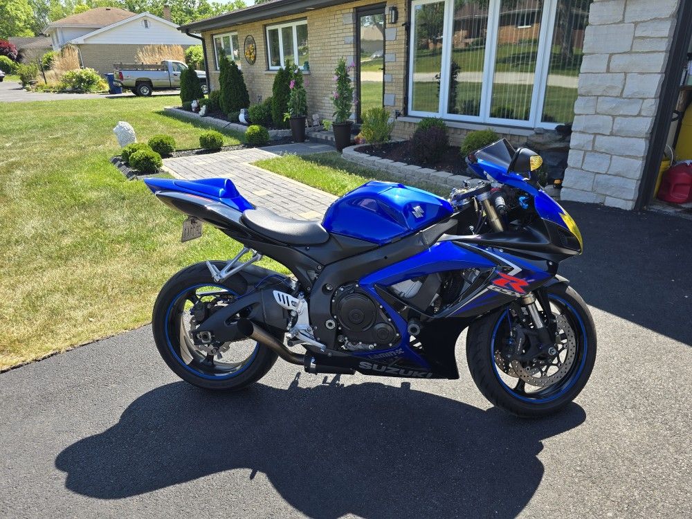 2007 GSXR 600 Suzuki