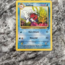 2nd Edition Pokémon Seaking 