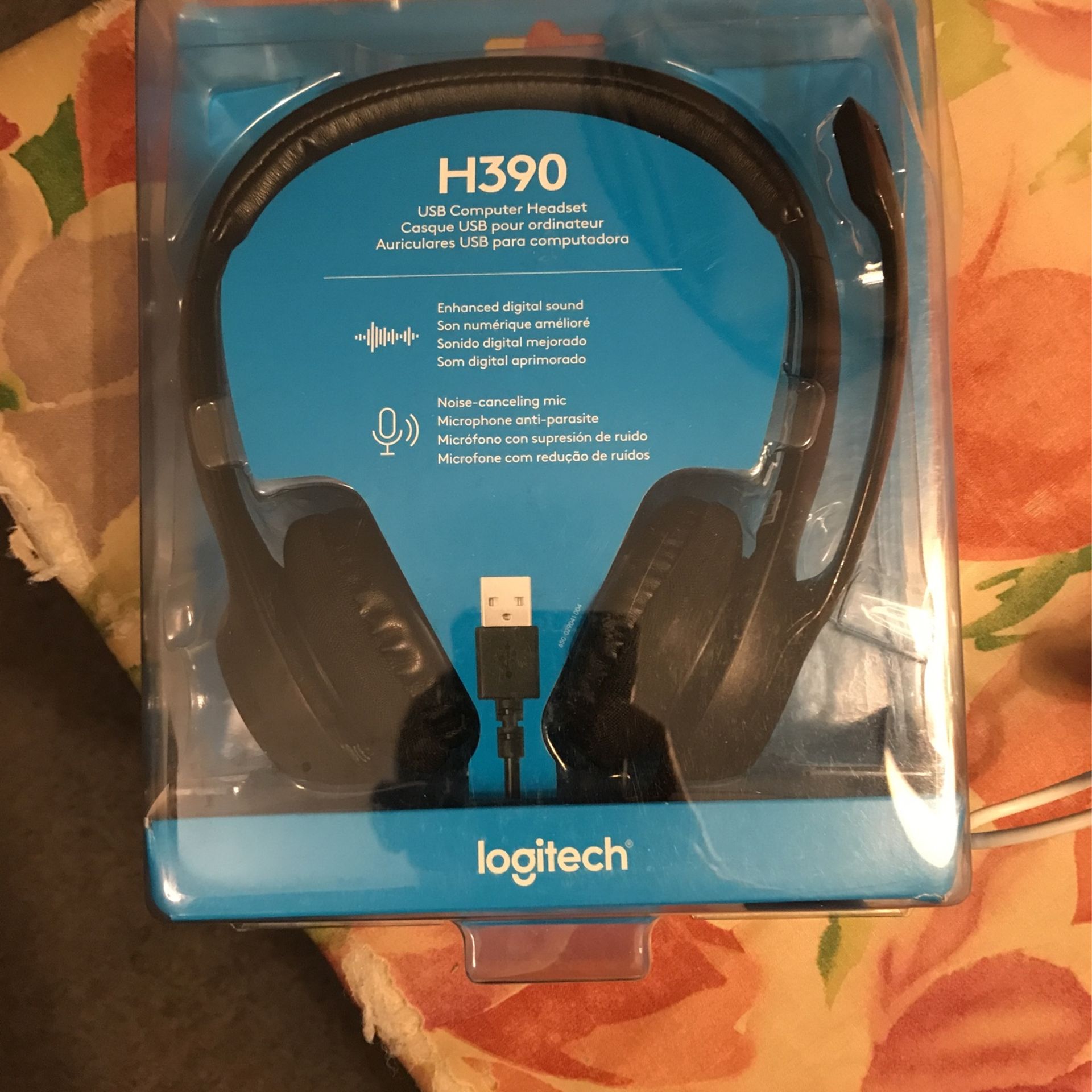 Logitech H390 USB Computer Headset
