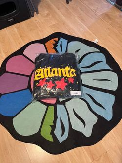 Black yellow and red atlanta sp5der hoodie