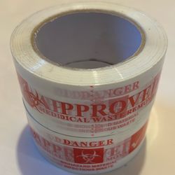 2 Medical waste tape