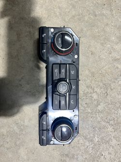 2020 Silverado Climate Control Panel