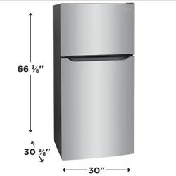 Frigidaire Stainless Steel Top Freezer Fridge FFHI1835VS1