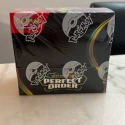 Pokemon Perfect Order Booster Box 