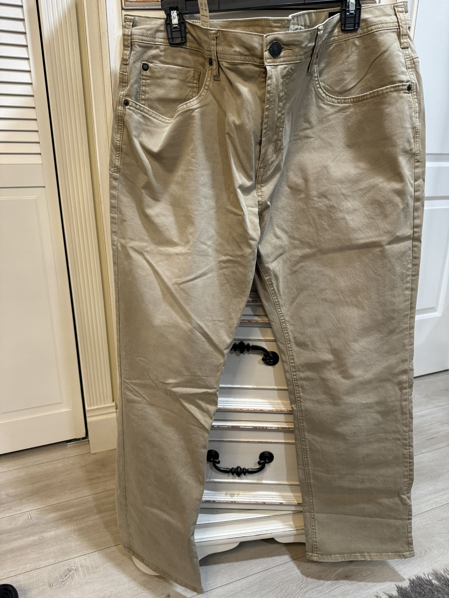 Buffalo Men Jean Slim Straight Stretch Size 40x32