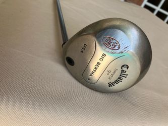 Callaway Big Bertha 9 Degree Driver