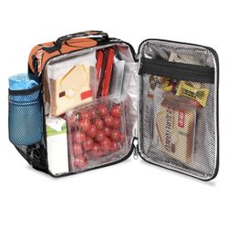 Basketball Kids Lunch Box Basketball Sport Insulated Lunch Bag Tote for Girls Boys, Cooler Freezable Meal Prep Bag with Shoulder Strap Waterproof Lunc