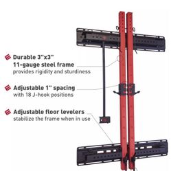 *Free Delivery* Ethos wall squat rack workout equipment 