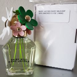 MARC JACOBS DAISY WILD EAU DE PARFUM,  3.4OZ/100ML,  NEW NO BOX