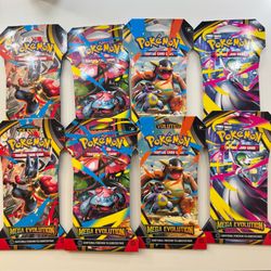 Pokemon TCG Mega Evolution Complete Art Set Sleeved Booster Packs Set of 2