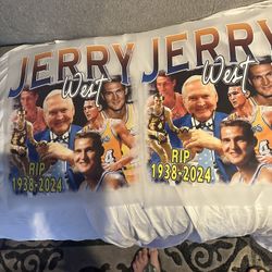 Jerry West Autographed RIP Picture 