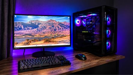 RGB Gaming PC GTX 1080 – i7-7700K, 32GB RAM, 1TB SSD + Curved Monitor + Razer Keyboard + Mouse