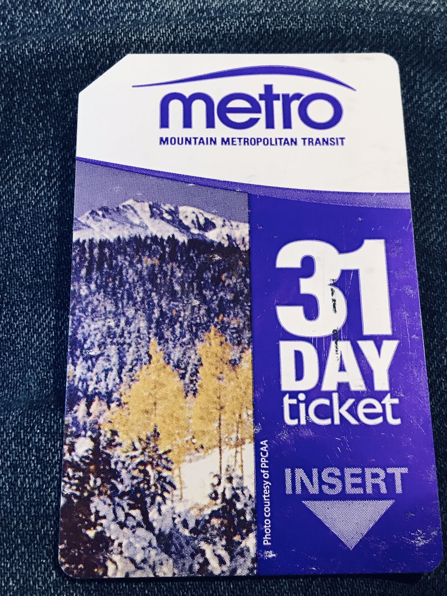31 Day Ticket! Unlimited Rides!