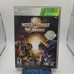 Mortal Kombat vs. DC Universe ( Xbox 360, 2008 ) - CIB -
