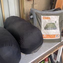 Camping Stuff  Sleeping Bag Air Mattress 