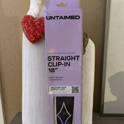 Brand New Untaimed Seamless Clip-In, Natural Black