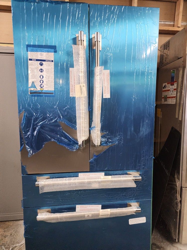 New Thermador Built In 42-inch Refrigerator Panel Ready With Stainless Panels