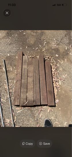 Pressure-Treated Lumber Scraps