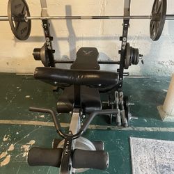 Bench, Weights And Accessories