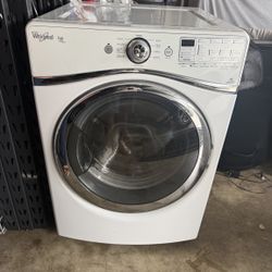 Whirlpool Duet Stem Washer and Dryer.  SOLD AS A SET.  SOLD Aunt house.  