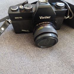 Vivitar Photo Camera With Zoom Lense