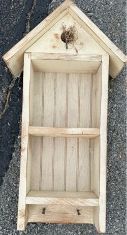 Amish made Birdhouse Shelf