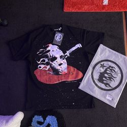 Black And Red Hellstar Shirt Size L