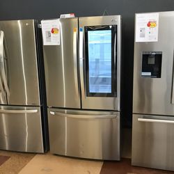 Lg Counter Depth French Instaview Door In Door Refrigerator With Ice Maker 💥💥 1 