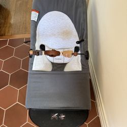 Baby bjorn bouncer chair and toy bar