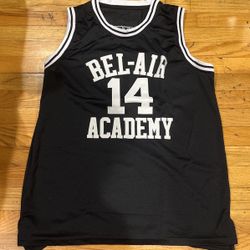 Bel-Air Academy Will Smith Black Jersey Size M/L 