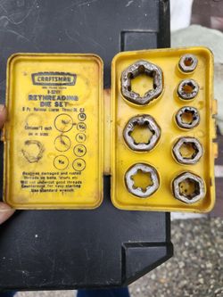 Craftsman Retreating Dies