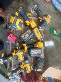 DeWalt tools and batteries !