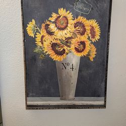 Sunflower painting