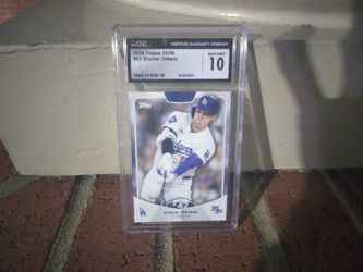 Shohei Ohtani Graded Card