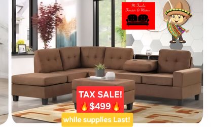 Sectional NEW $499 NUEVO