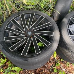 24s For Chevy Tahoe 6 Lugs 