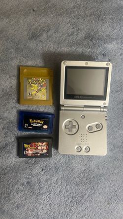 Gameboy SP + Games