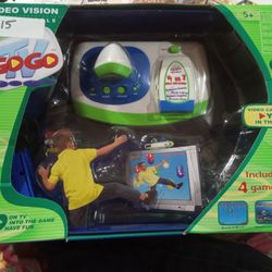 KIDS VIDEO VISION MAIN CONSOLE W/ 4 GAMES ONLY $15 